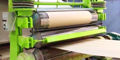 Maquinaria de producción de papel