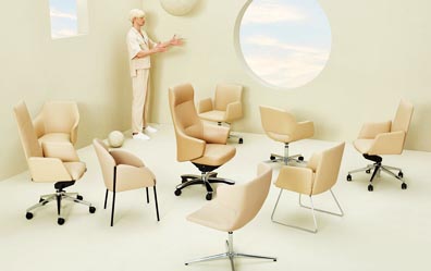 Cadeiras de conferência de escritório fabricante