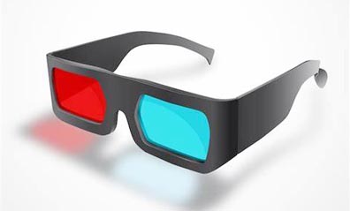 عینک سه بعدی تولید کننده
