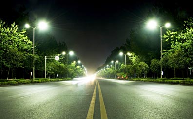 Luzes da rua