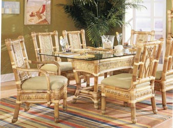 竹製の家具