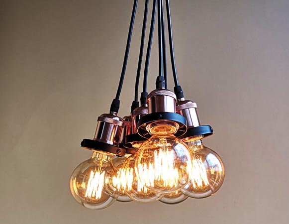 Luces de suspensión fábrica
