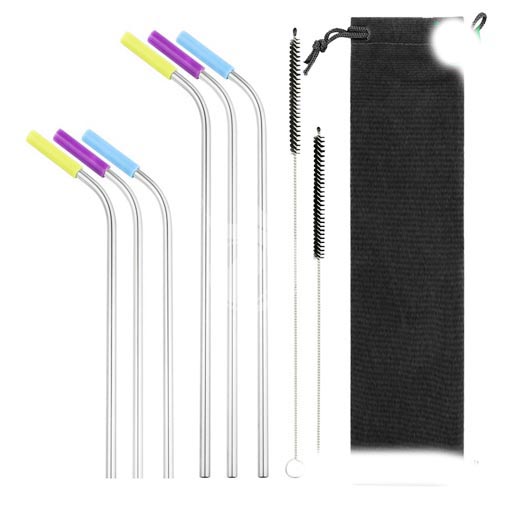 Brosse Paille Combinée en Acier Inoxydable KB-6100