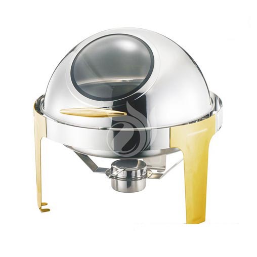Edelstahl Runde Roll Top Chafing Dish Hersteller KF-8099 