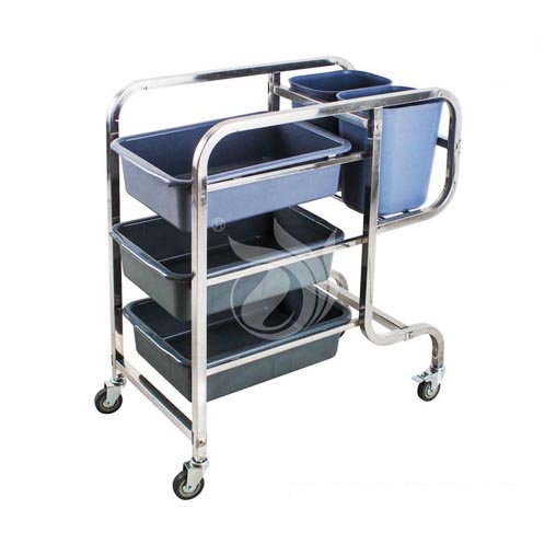 Edelstahlwagen KF-8158 