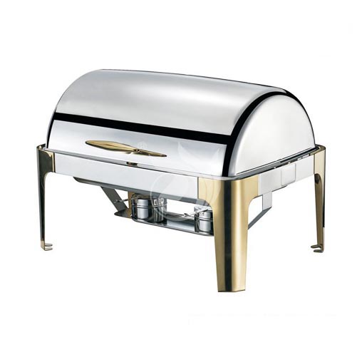 Rechaud aus Edelstahl KF-8163 
