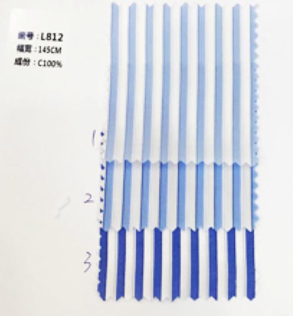 100% cotton high-count dense yarn-dyed weave fabric