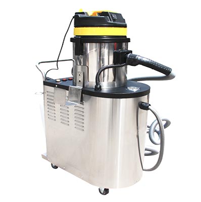 Hotel kitchen steam cleaner