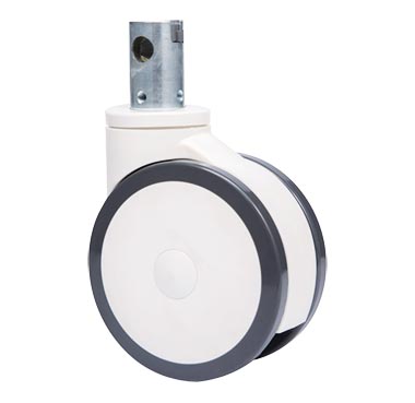 383 Loạt Hình Thoi Trung Tâm Khóa Bánh Xe Đôi Caster