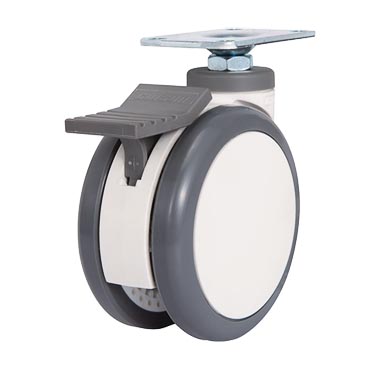 CPT Twin Wheel Caster - Top Plate