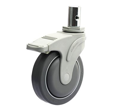 Seria sto Nylon Body Caster Thread Stem Caster / Round Stem Caster